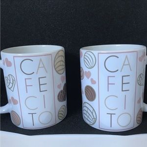Pair 2 (mugs) cafecito